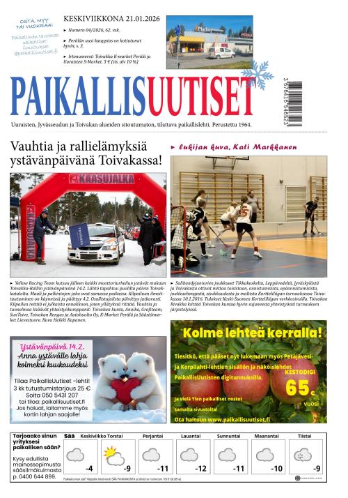 PaikallisUutiset 21.1.2026