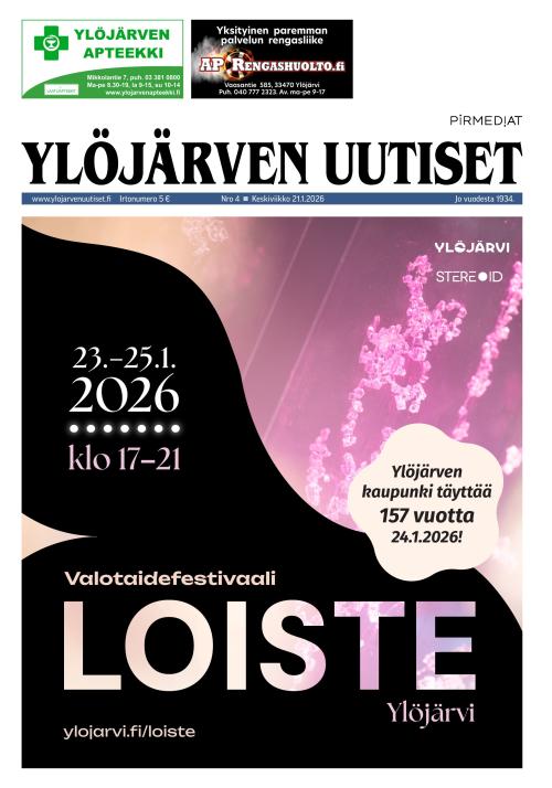 Ylöjärven Uutiset 21.1.2026