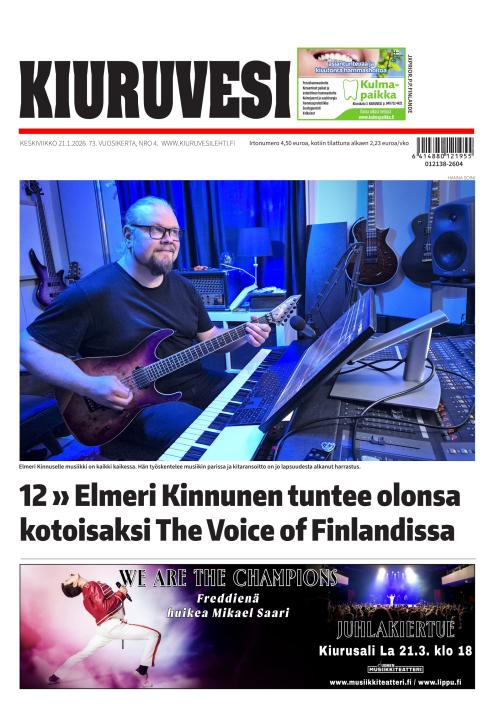 Kiuruvesi-lehti 21.1.2026