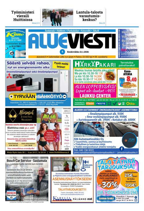 Alueviesti 21.1.2026
