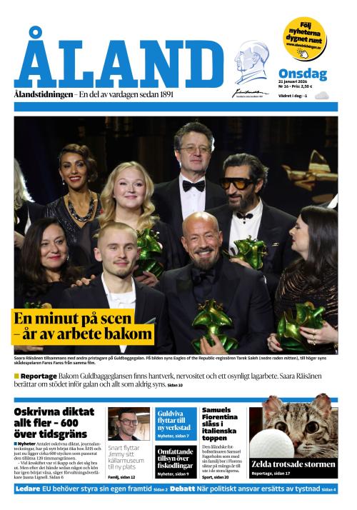 Ålandstidningen 21.1.2026