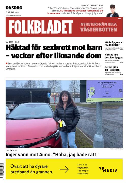 Folkbladet (Västerbotten) (SE) 21.1.2026