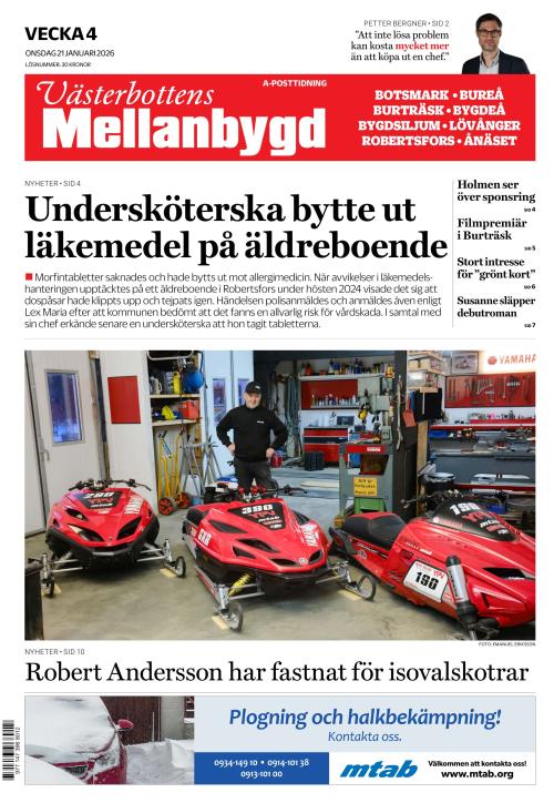 Västerbottens Mellanbygd (SE) 21.1.2026