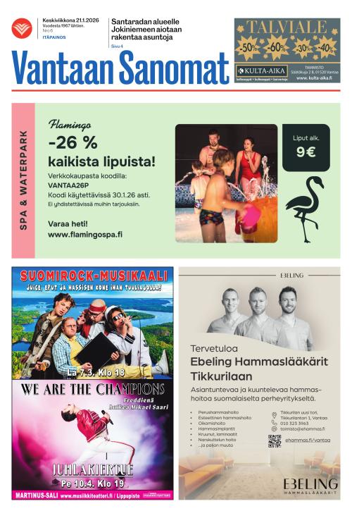 Vantaan Sanomat (Itä) 21.1.2026
