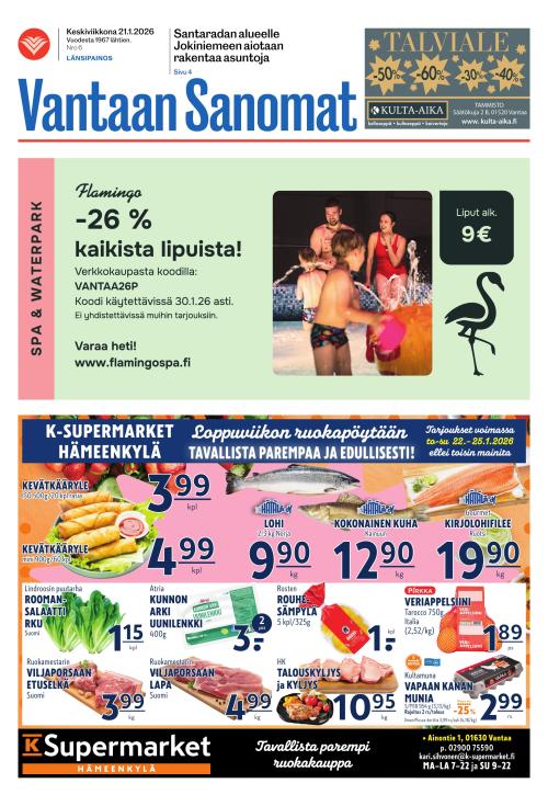 Vantaan Sanomat (Länsi) 21.1.2026
