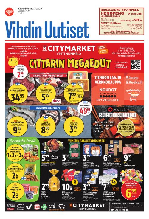 Vihdin uutiset 21.1.2026