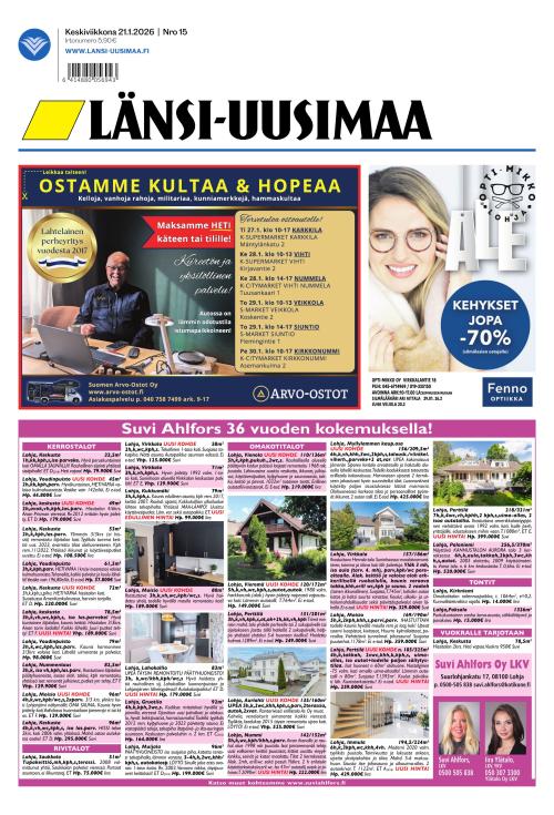 Länsi-Uusimaa 21.1.2026