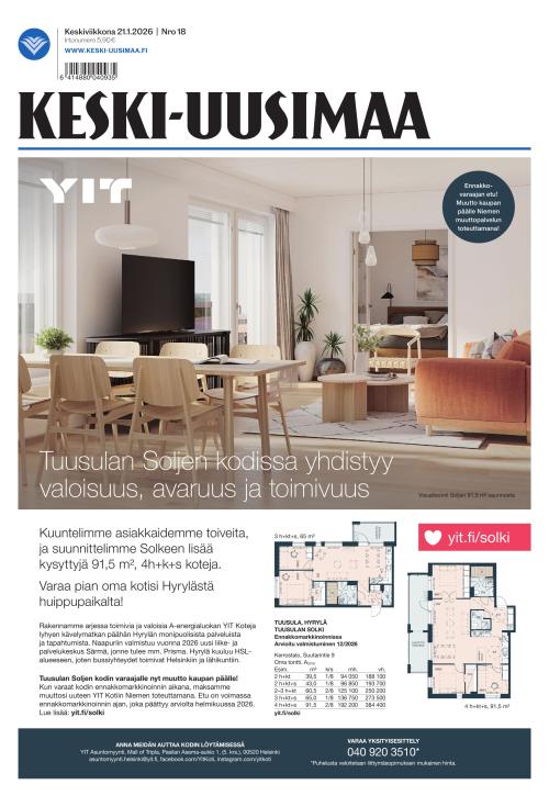 Keski-Uusimaa 21.1.2026