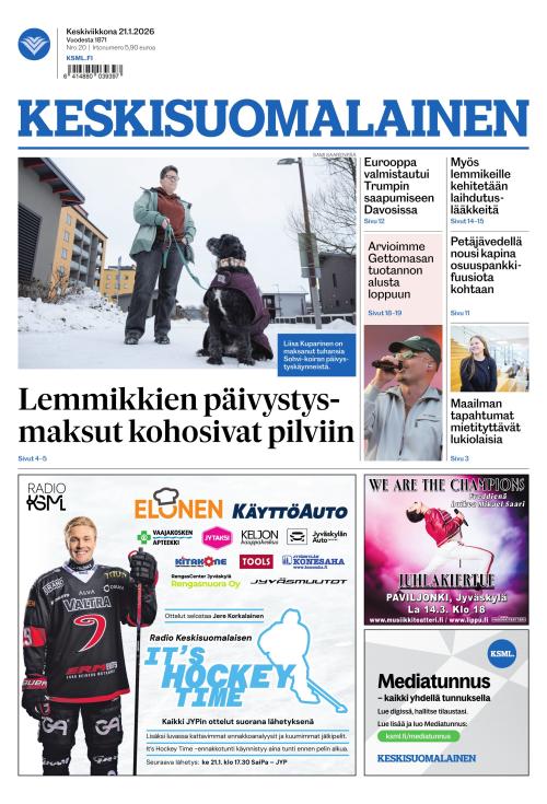 Keskisuomalainen 21.1.2026