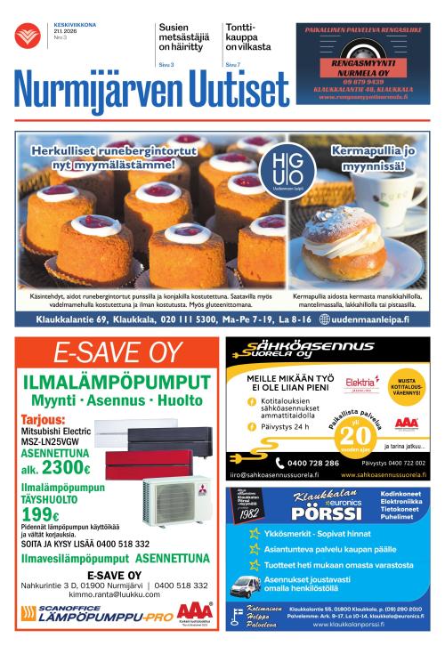 Nurmijärven Uutiset 21.1.2026