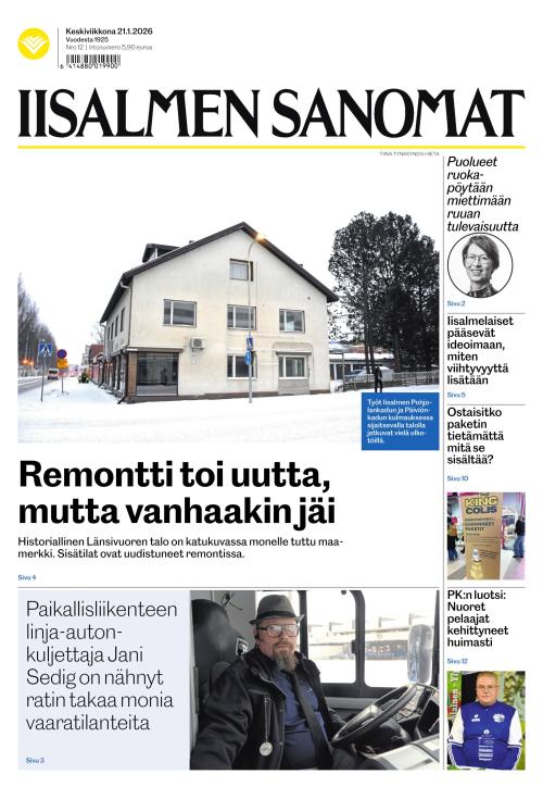 Iisalmen Sanomat 21.1.2026