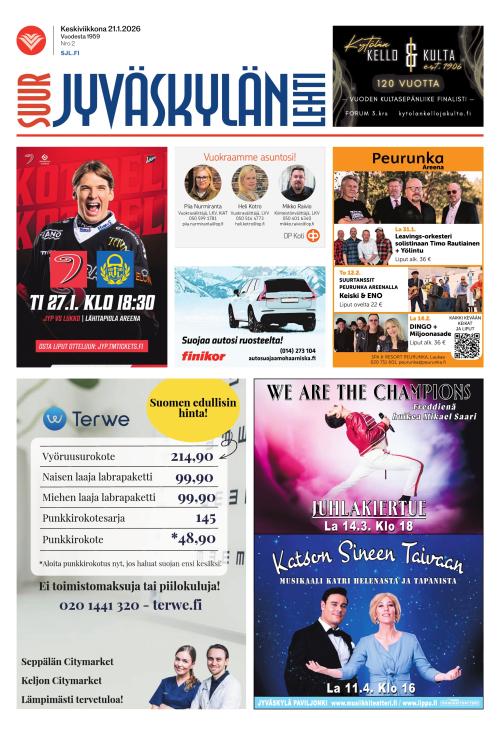 Suur-Jyväskylän Lehti 21.1.2026