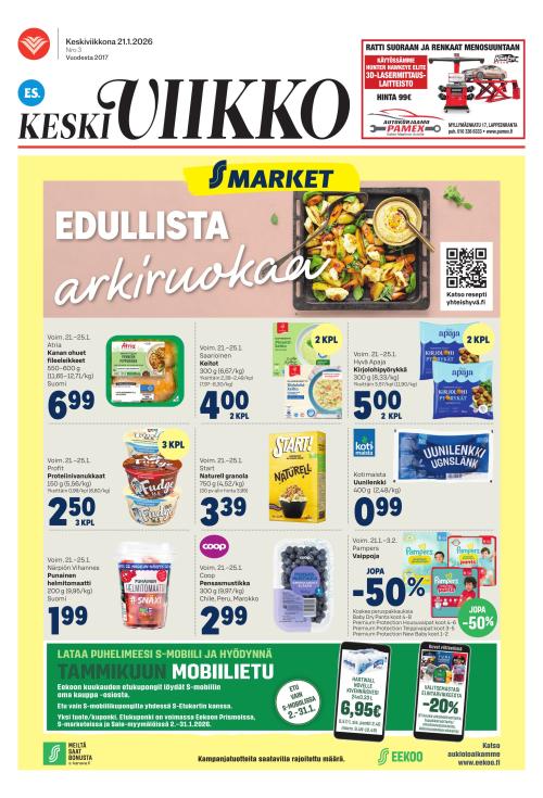 ES Keskiviikko (Etelä-Saimaa -liitteet) 21.1.2026