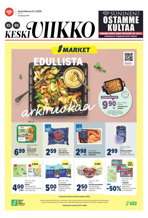 KS Keskiviikko (Kouvolan Sanomat ja Kymen Sanomat -liitteet) 21.1.2026