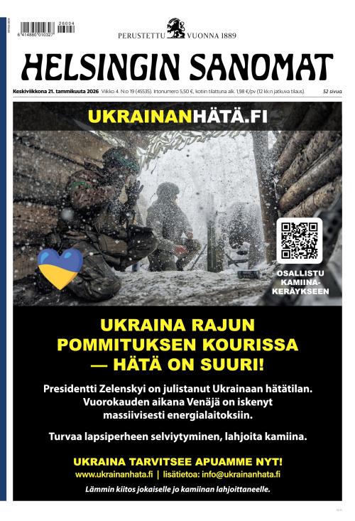 Helsingin Sanomat 21.1.2026