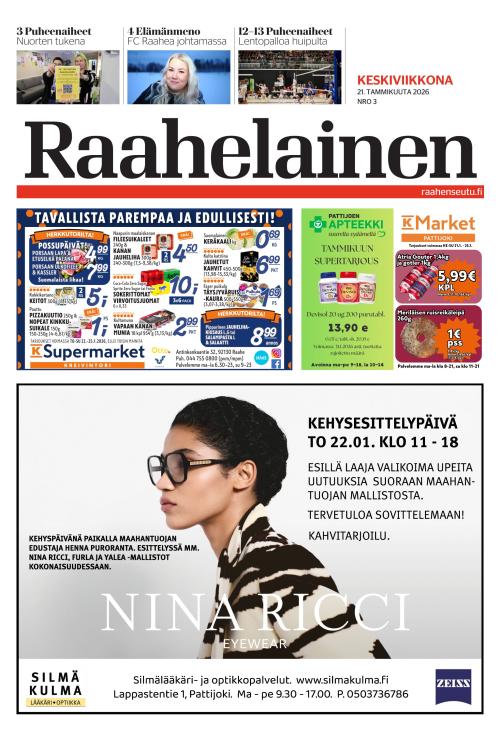 Raahelainen 21.1.2026