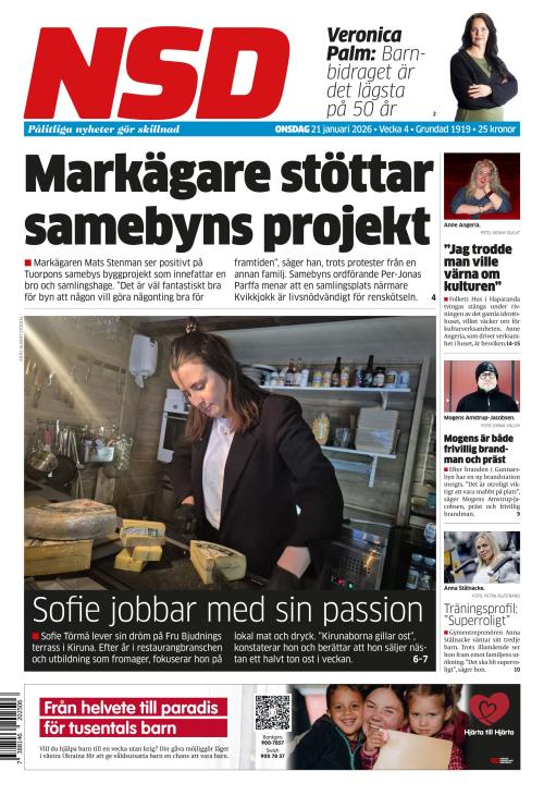 Norrländska Socialdemokraten 21.1.2026