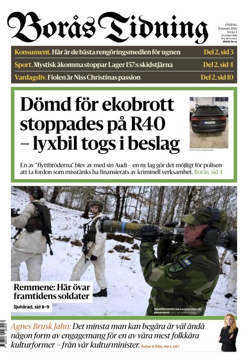 Borås Tidning 21.1.2026