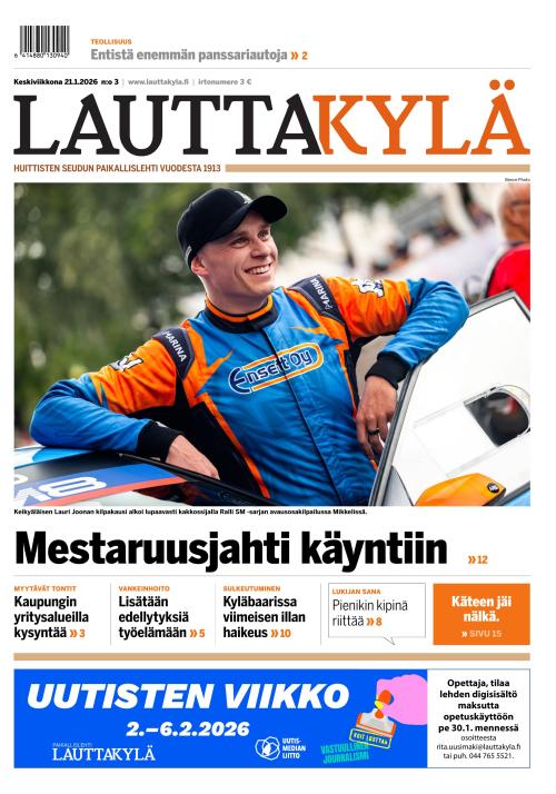 Lauttakylä-lehti 21.1.2026