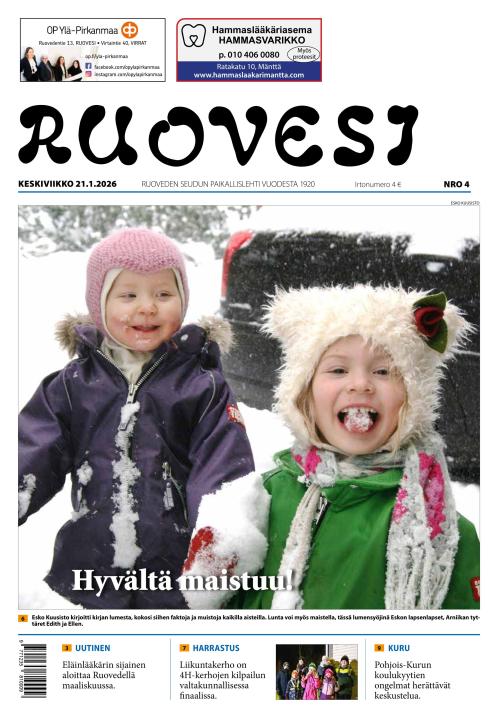 Ruovesi-lehti 21.1.2026