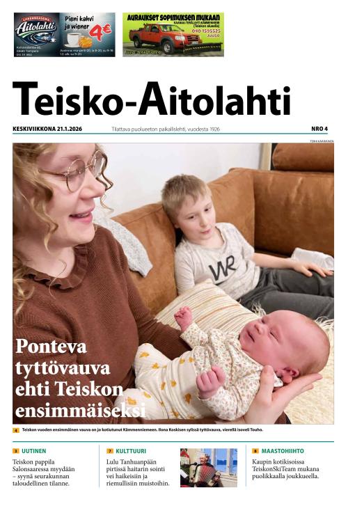 Teisko-Aitolahti 21.1.2026