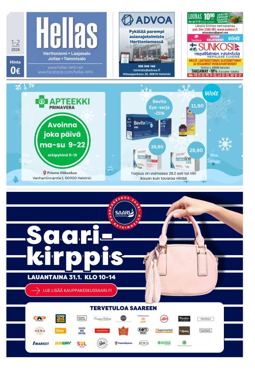 Hellas-lehti 22.1.2026