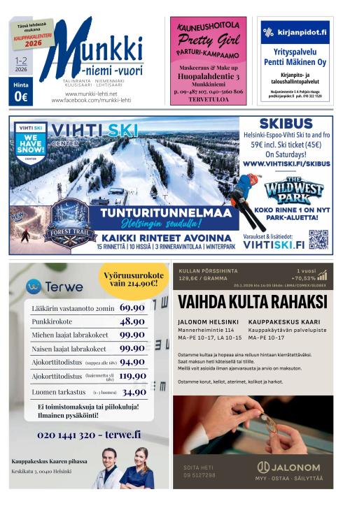 Munkki-lehti 22.1.2026