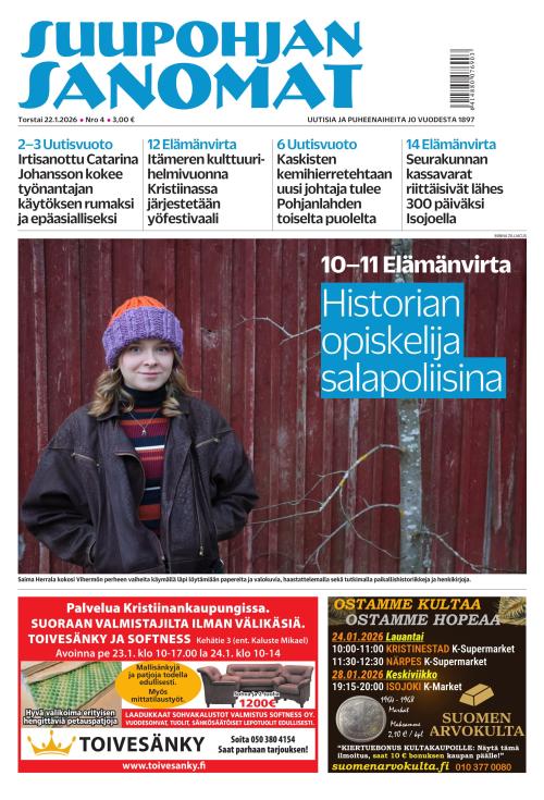 Suupohjan Sanomat 22.1.2026