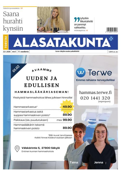 Alasatakunta 22.1.2026