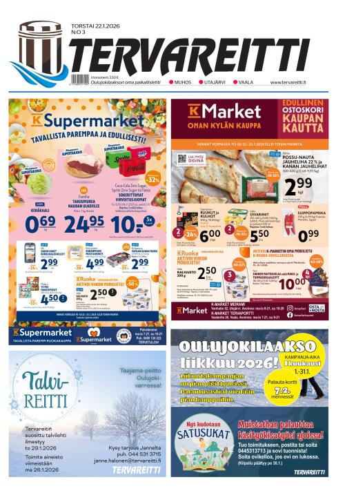 Tervareitti 22.1.2026