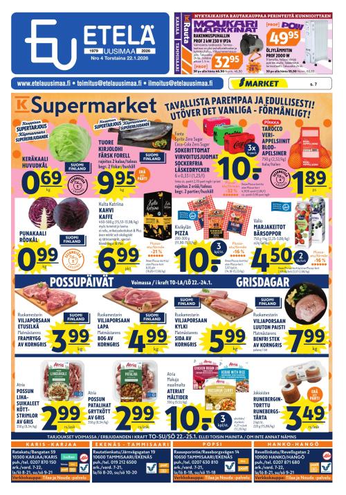 Etelä-Uusimaa 22.1.2026