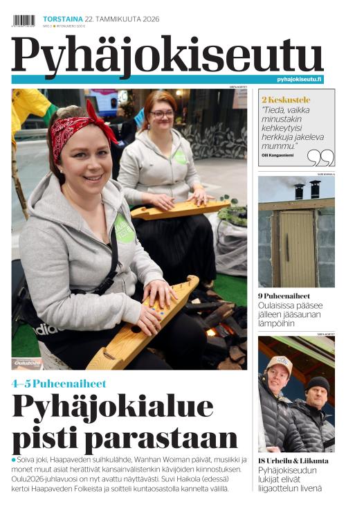 Pyhäjokiseutu 22.1.2026