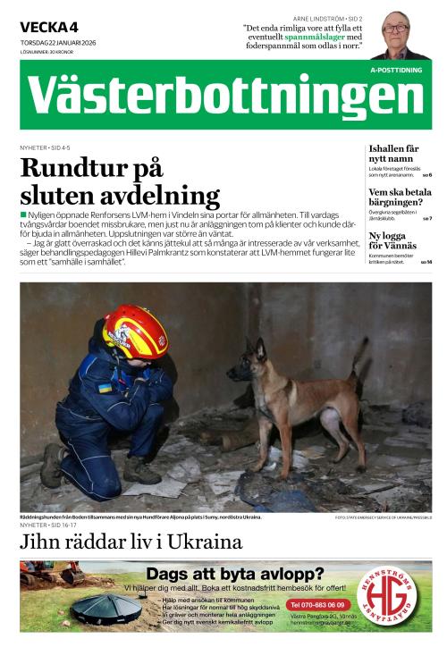 Västerbottningen  (SE) 22.1.2026