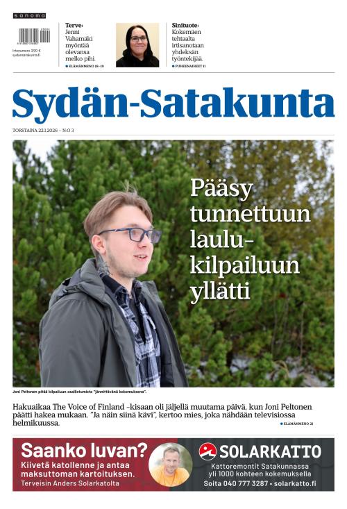 Sydän-Satakunta ja Jokilaakso 22.1.2026