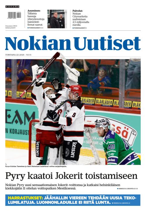 Nokian Uutiset 22.1.2026