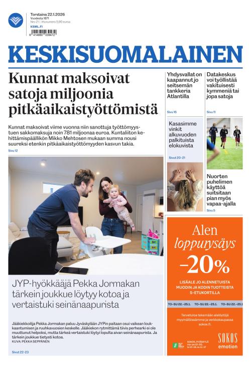 Keskisuomalainen 22.1.2026