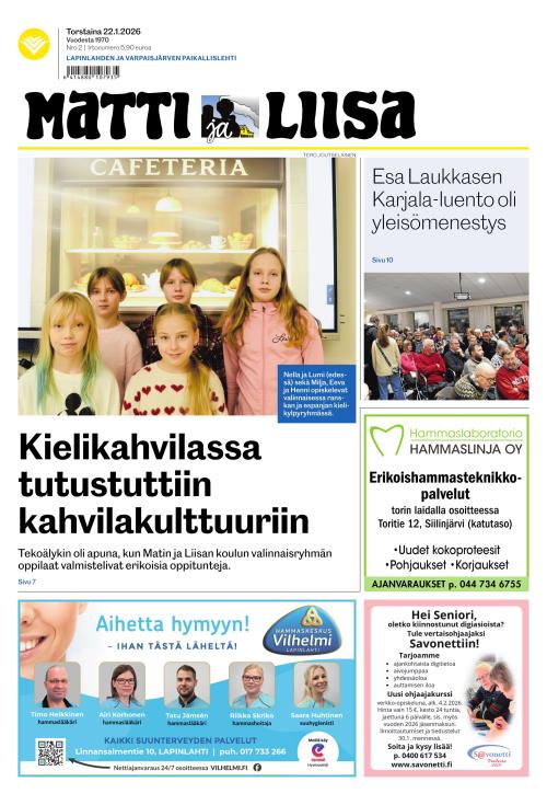 Matti ja Liisa 22.1.2026
