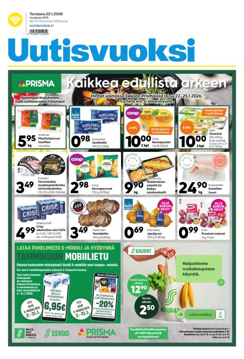 Uutisvuoksi 22.1.2026