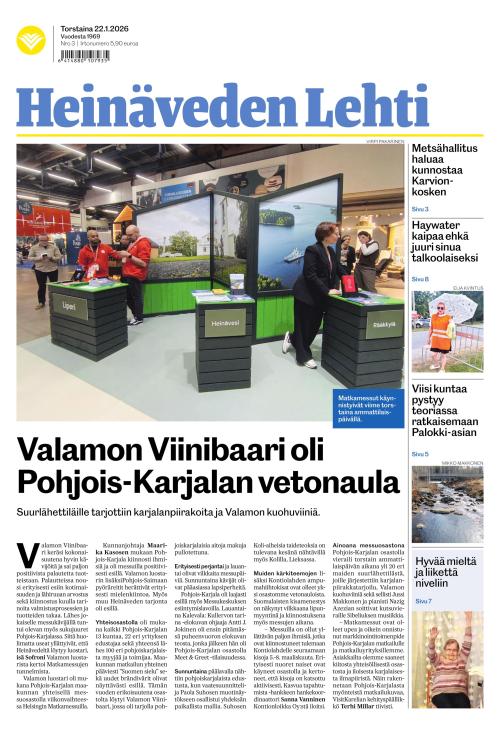 Heinäveden lehti 22.1.2026