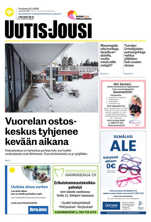Uutis-Jousi 22.1.2026