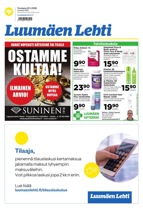 Luumäen Lehti 22.1.2026