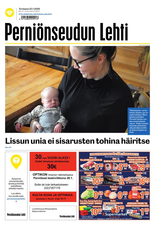 Perniönseudun Lehti 22.1.2026