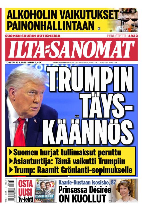 Ilta-Sanomat 22.1.2026