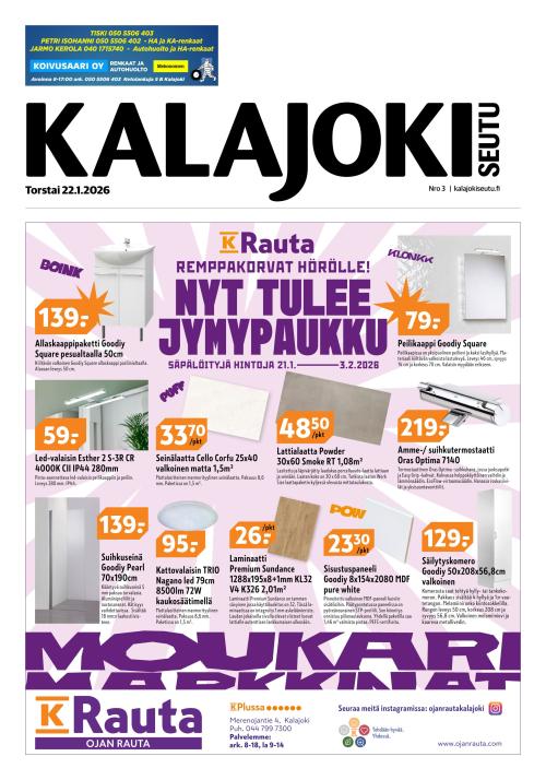 Kalajokiseutu 22.1.2026
