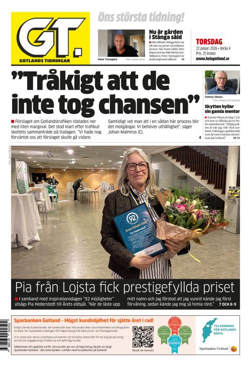 Gotlands Tidningar 22.1.2026