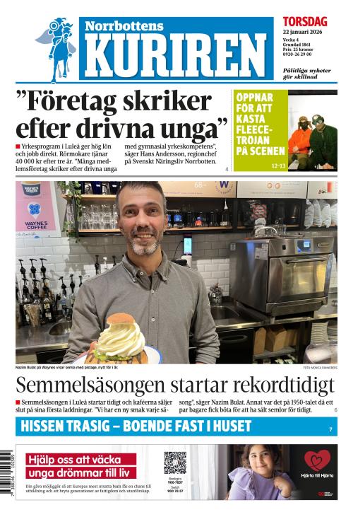 Norrbottens-kuriren 22.1.2026