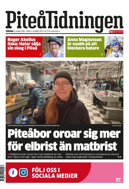 Piteå-Tidningen 22.1.2026
