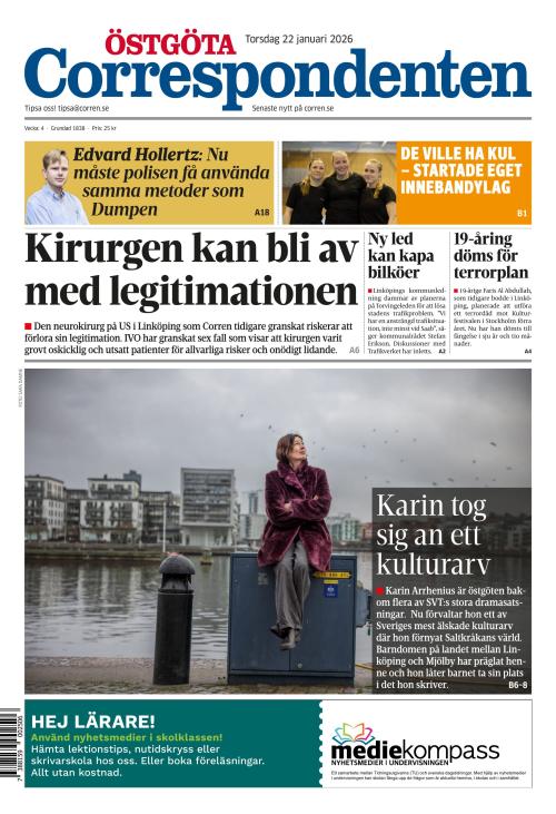 Östgöta Correspondenten 22.1.2026