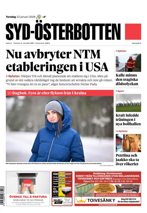 Syd-Österbotten 22.1.2026