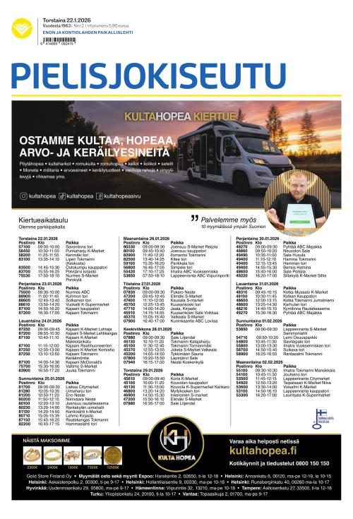 Pielisjokiseutu 22.1.2026